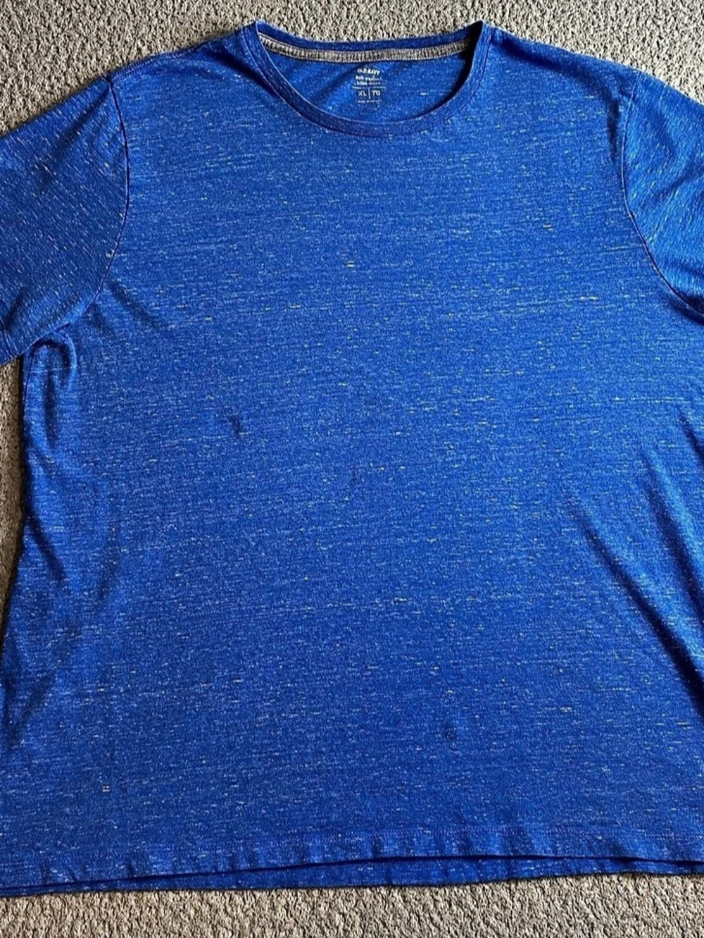 Old Navy Soft-Washed Crew-Neck T-Shirt Blue XL